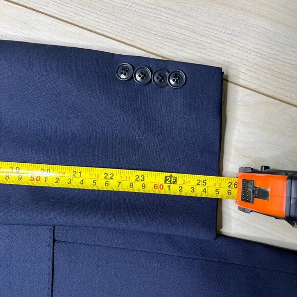 346 Brooks Brothers Mens Blue Explorer Fitzgerald Fit Sport Coat Blazer Size 42R - Picture 9 of 13